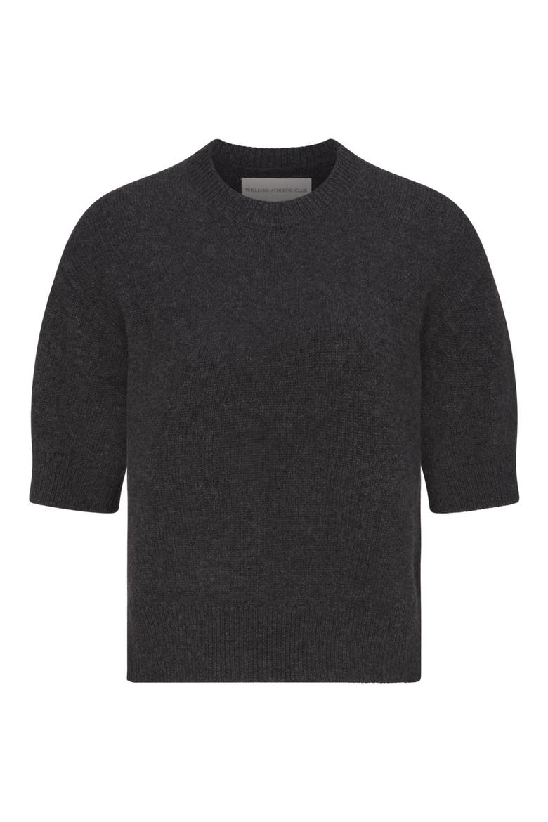 Sally Cashmere Sweater, Alternate, color, BLACK HEATHER/ GREY