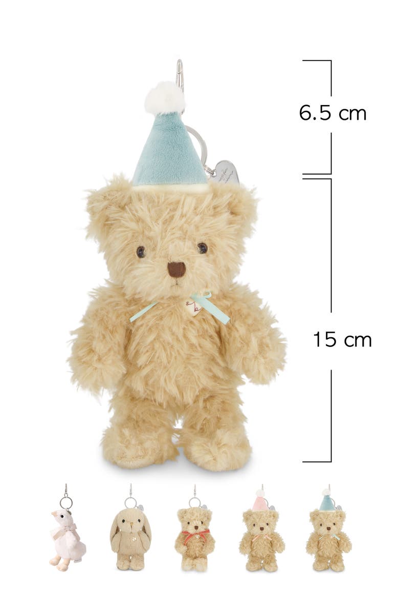 Snuggle Bunnies Stuffed Animal Birthday Arthur Keyring, Alternate, color, Sky