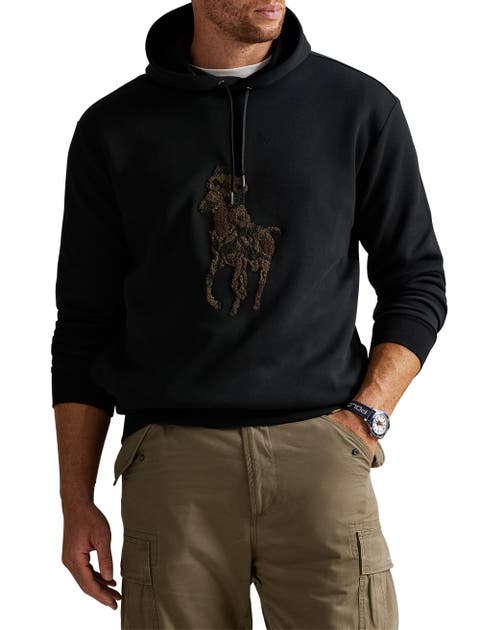 Big 
Tall Camo Big Pony Double-Knit Hoodie