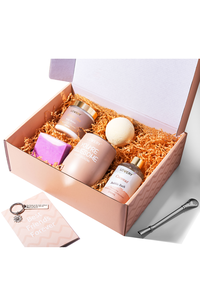 Lovery Best Friends Handmade Spa Gift Set, Alternate, color, NO COLOR