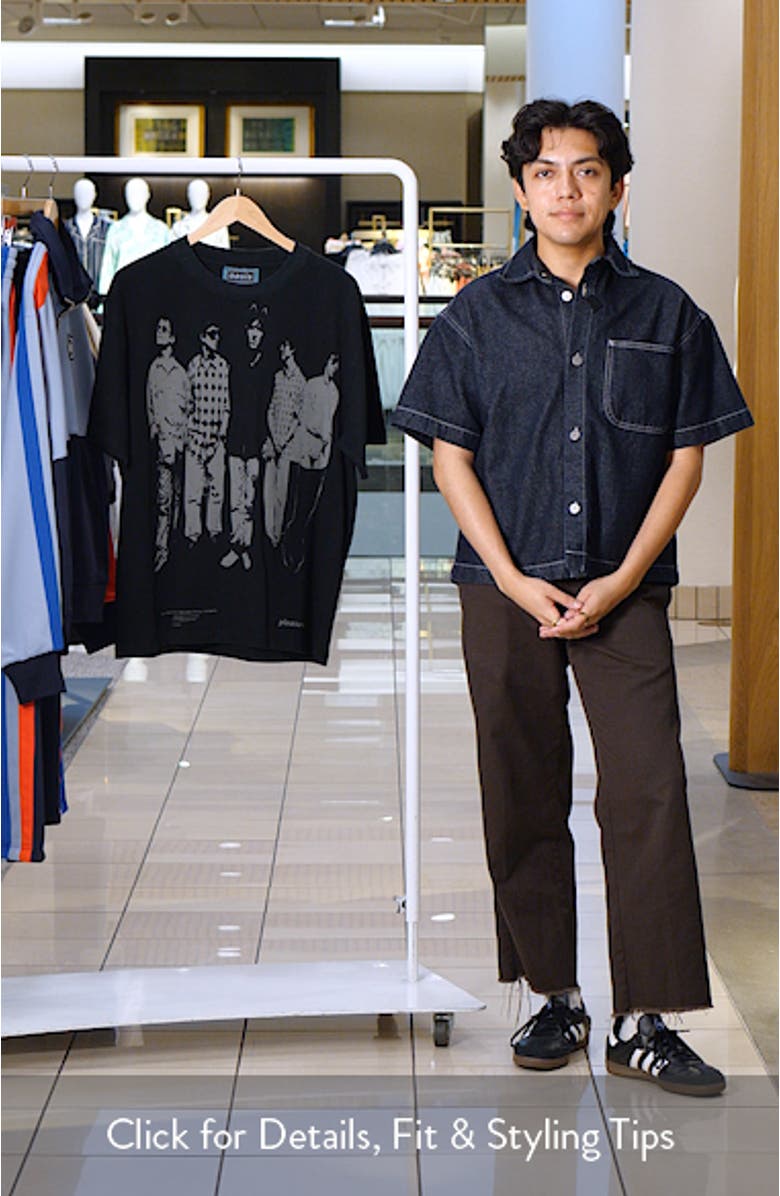 x Oasis Definitely Heavyweight Graphic Cotton T-Shirt, sales video thumbnail