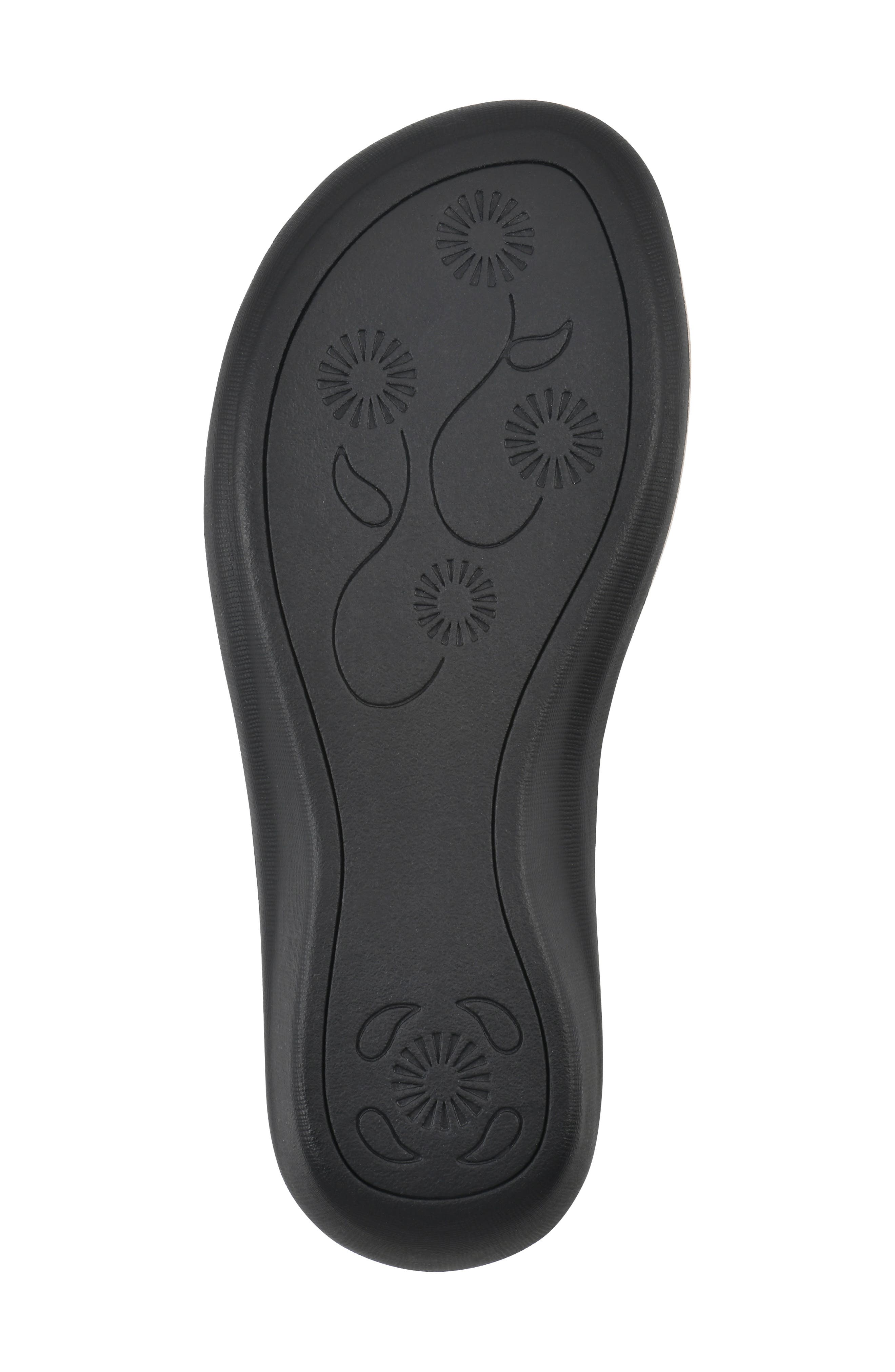 CLIFFS BY WHITE MOUNTAIN Cassia Flower Flip Flop - Wide Width Available, Alternate, color, 