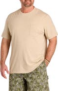 Harbor Bay by DXL Moisture-Wicking Pocket T-Shirt
