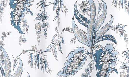 Matouk Apolline Shower Curtain In Mediterranean