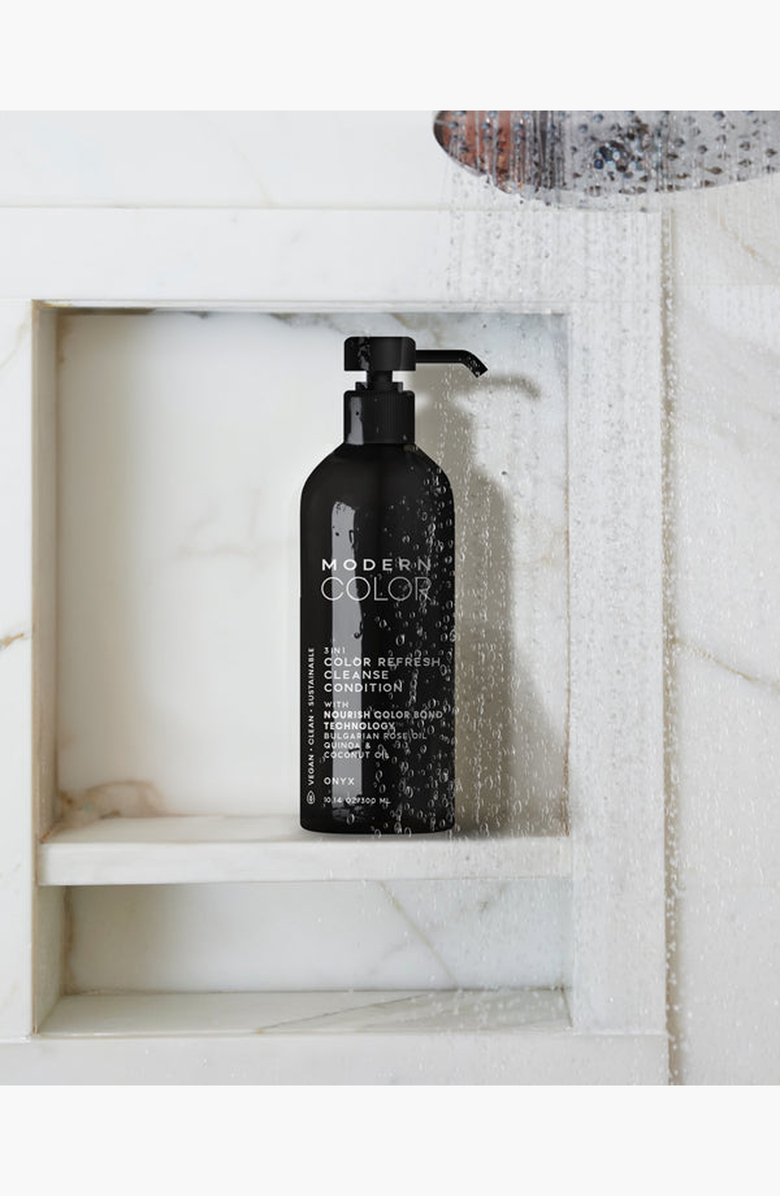 Modern Color Onyx 3-In-1 Hair Color Refresh Cleanse Conditioner, Alternate, color, Single