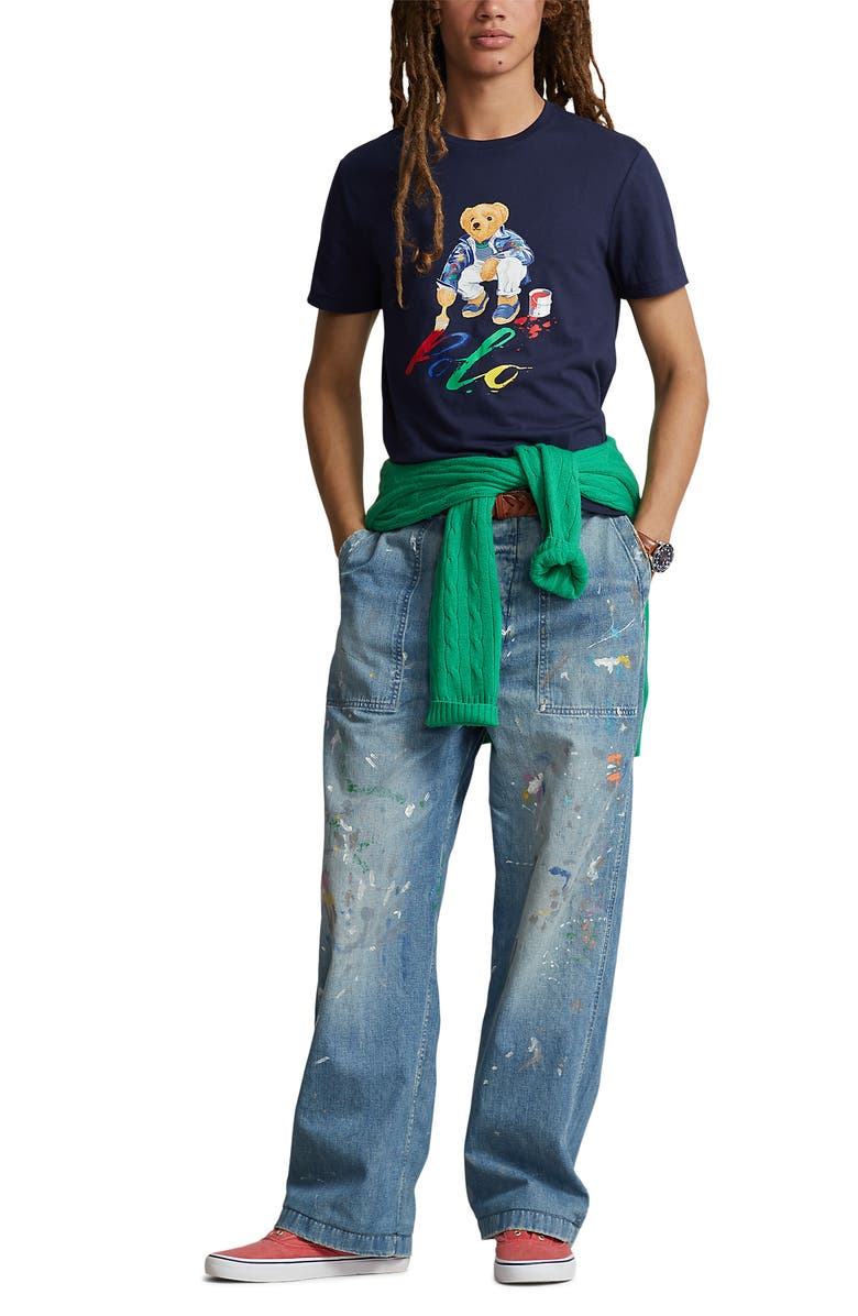Polo Ralph Lauren Polo Bear Cotton Jersey T-Shirt, Alternate, color, 