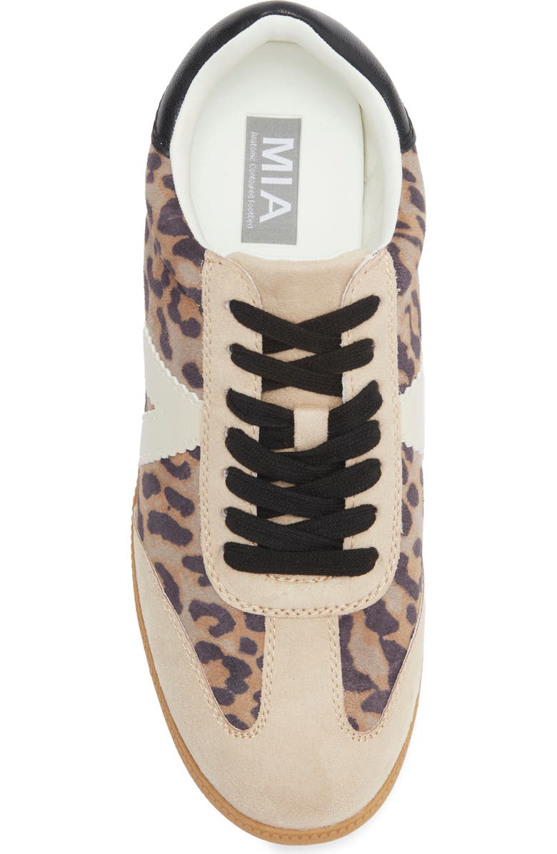 MIA Baker Sneaker, Alternate, color, Tan Leopard