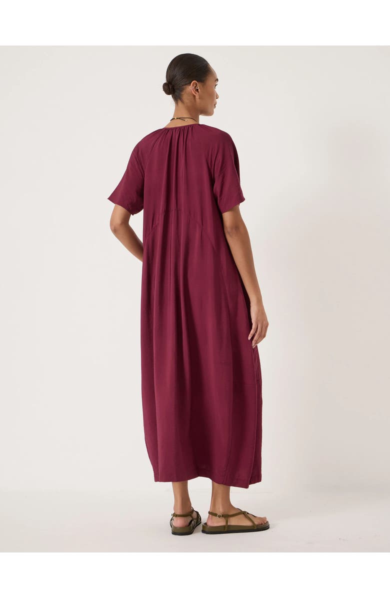 Hush Liddie Short Sleeve Barrel Tank Dress, Alternate, color, Maroon Red