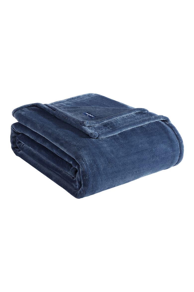 Ultrasoft Plush Blanket, Main, color, BLUE SEA