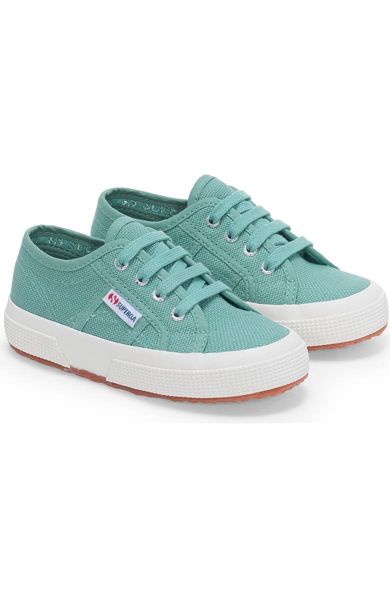 Superga 2750 Kids Jcot Classic Sneakers, Alternate, color, Green Feldspar Avorio