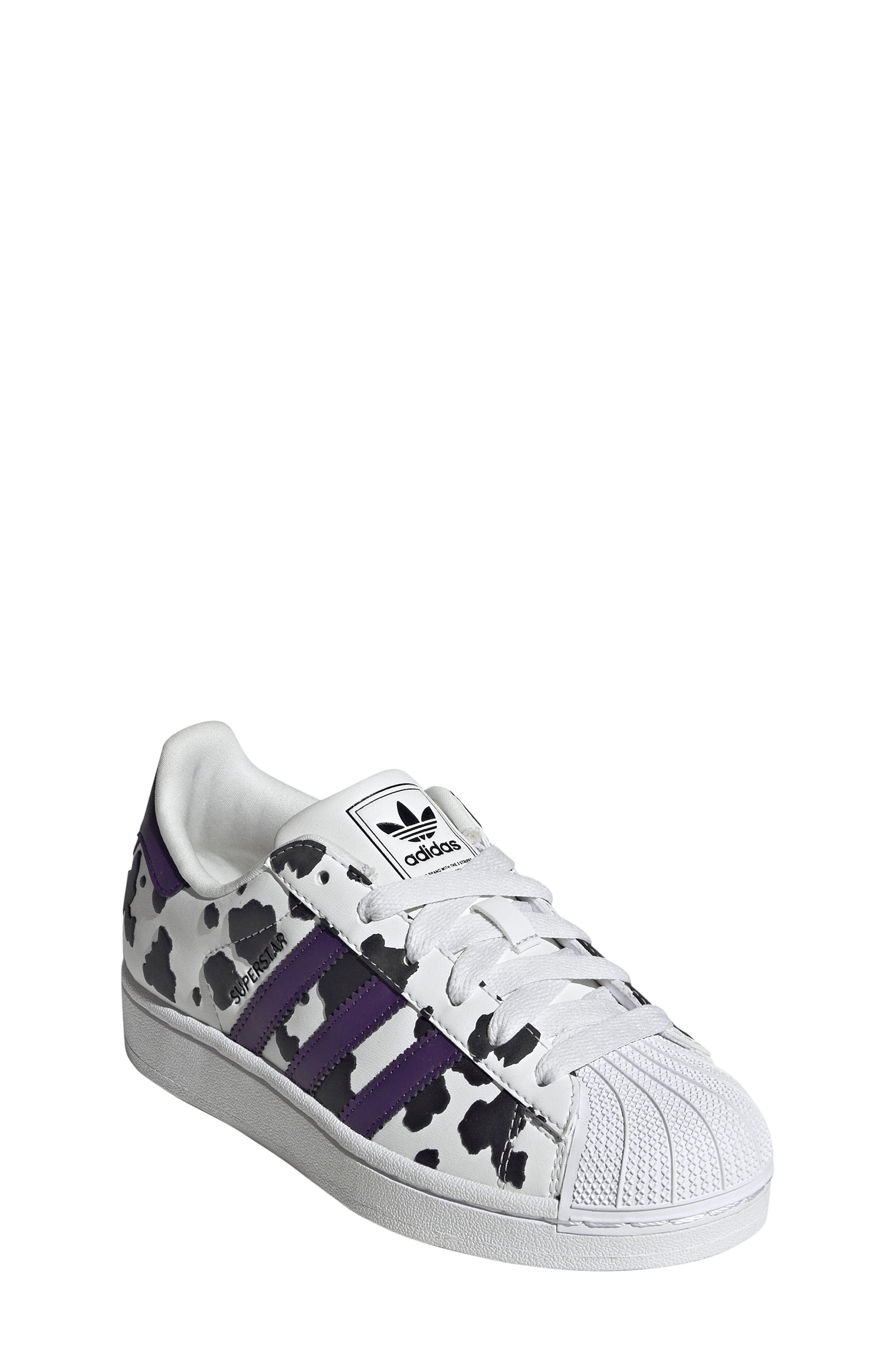 Kids' Superstar II Sneaker, Main, color, CRYSTAL / VIOLET/ WHITE