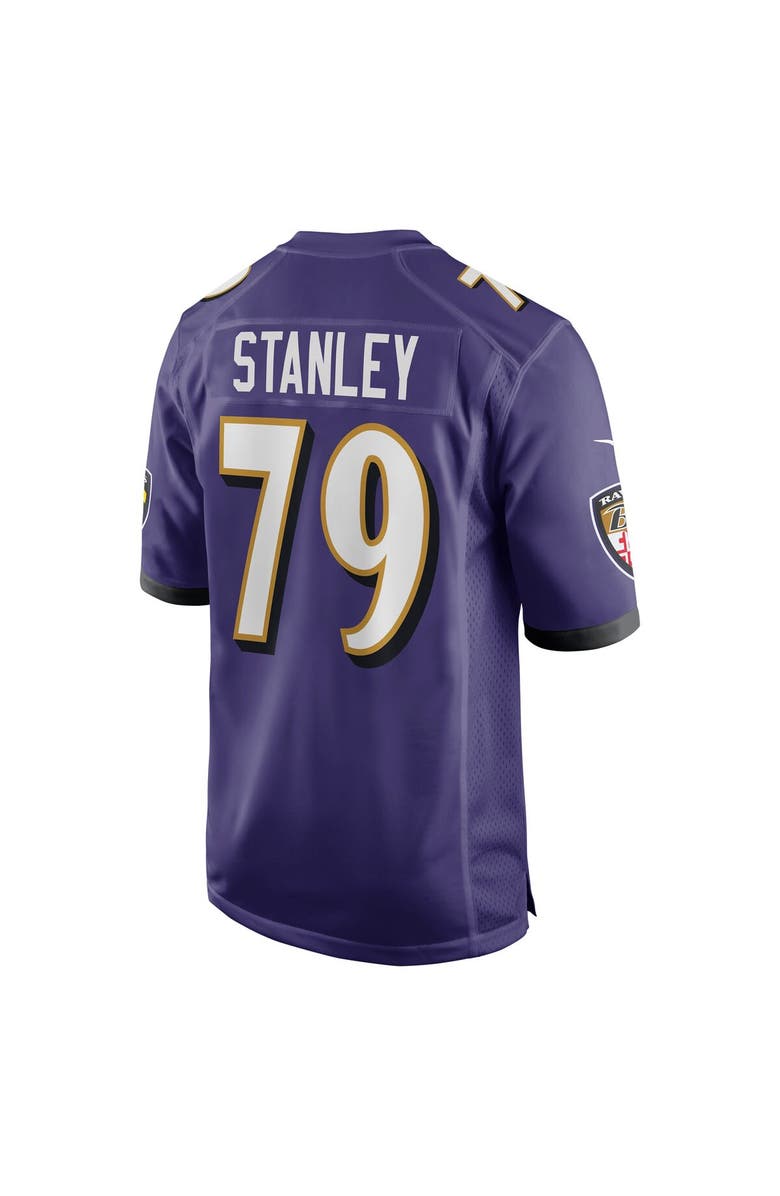 Nike Men's Nike Ronnie Stanley Purple Baltimore Ravens Game Jersey, Alternate, color, 