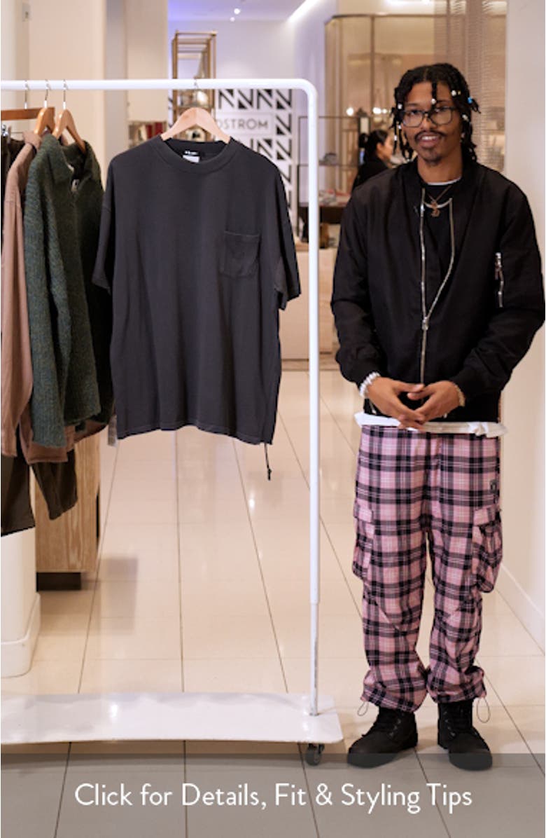 Embroidered Pocket Cotton T-Shirt, sales video thumbnail