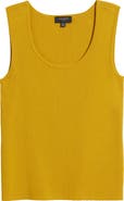 Tahari ASL Scoop Neck Sweater Tank