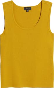 Tahari ASL Scoop Neck Sweater Tank