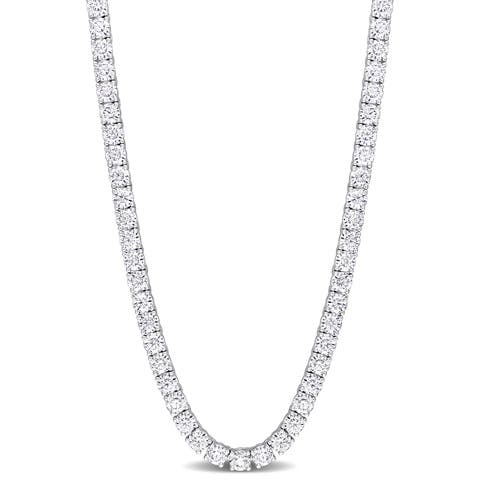 Moissanite Tennis Necklace