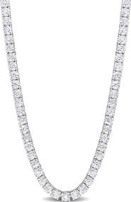 Julianna B. Moissanite Tennis Necklace
