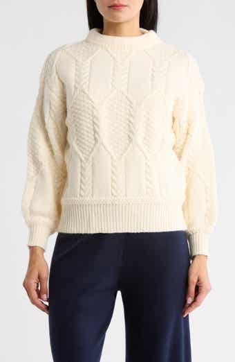 FRNCH Julia Cable Knit Sweater