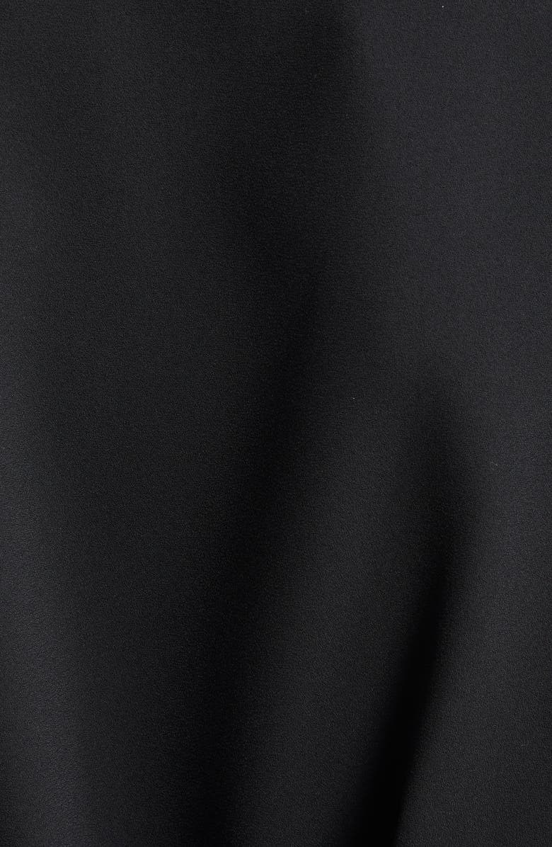 Emporio Armani Pintuck Crepe Crop Jacket, Alternate, color, 