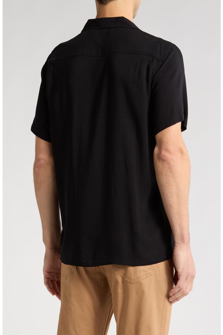 Mitch Camp Shirt, Alternate, color, BLACK