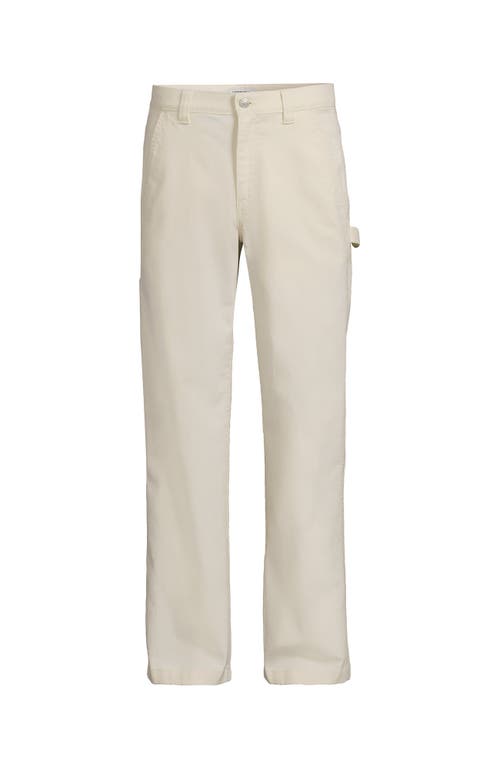Lands' End Carpenter Pant In Neutral