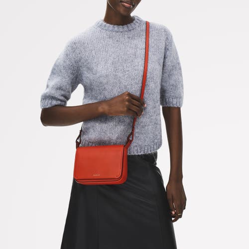 Radley Westwell Lane Small Flapover Crossbody Bag In Orange
