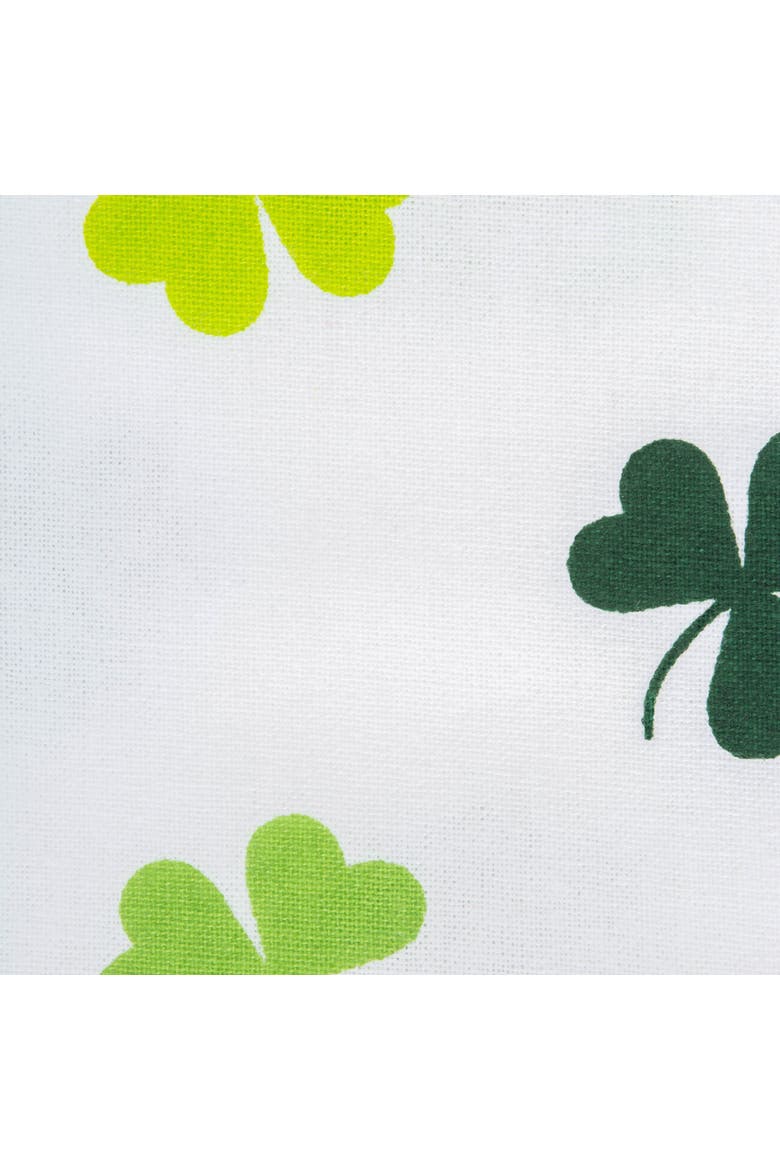 Shamrock Shake Print Tablecloth 60x84, Alternate, color, Shamrock Shake