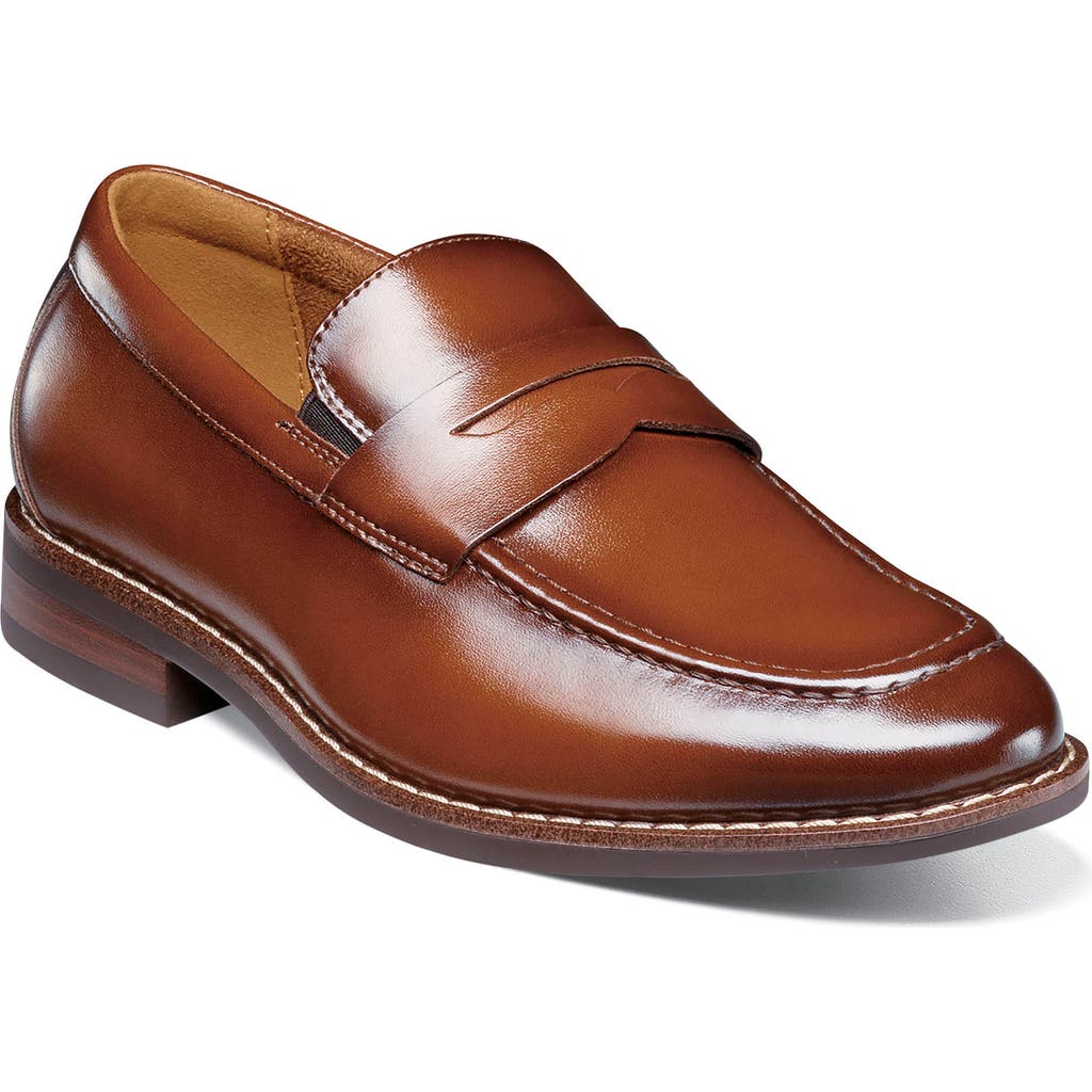 Florsheim Boys' Rucci Moc Toe Penny Loafers - Toddler, Little Kid, Big Kid In Brown