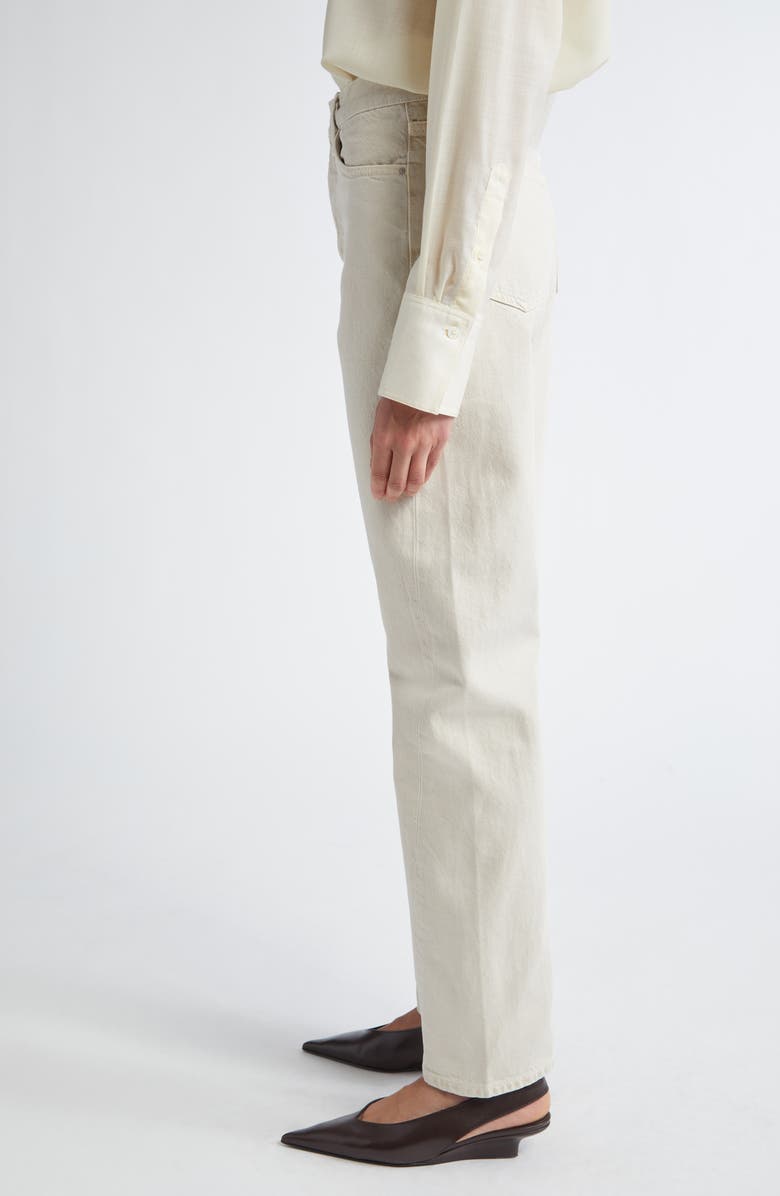 TOTEME Twisted Seam Denim Straight Leg Jeans, Alternate, color, Smoke