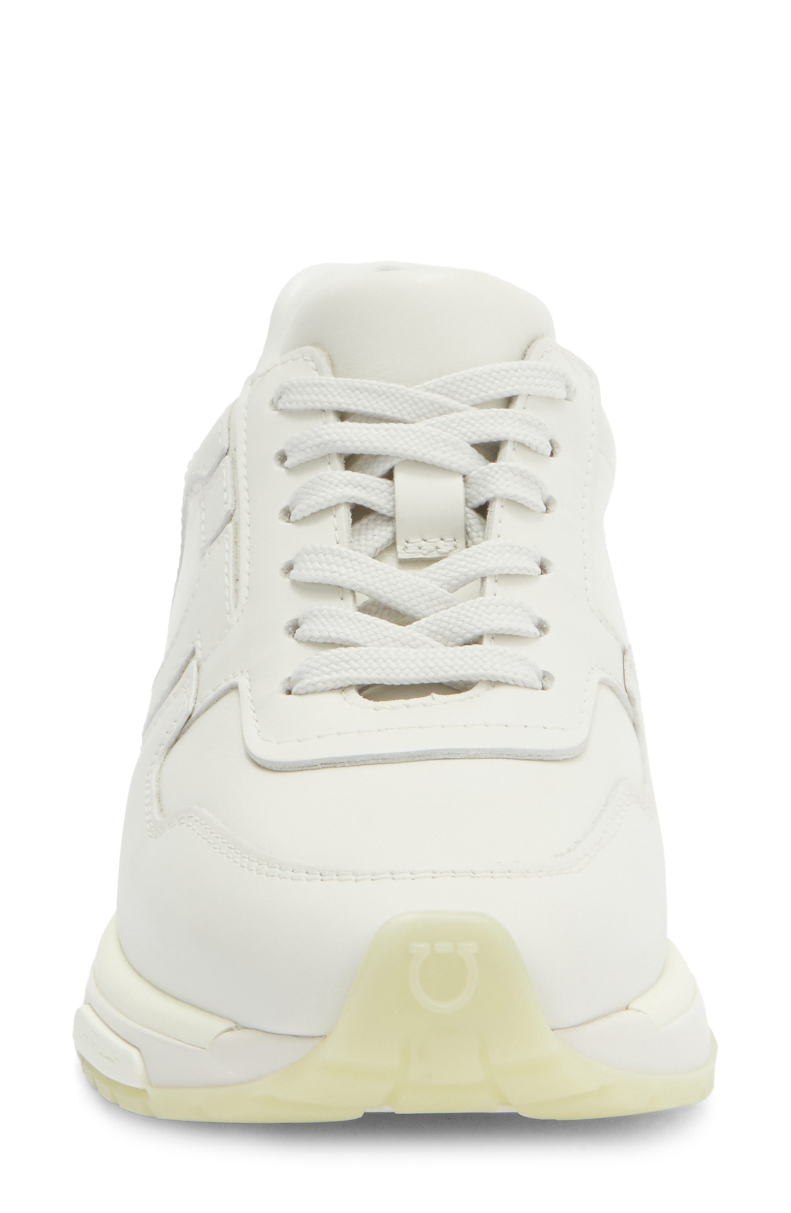 FERRAGAMO Brooklyn Low Top Sneaker, Alternate, color, White