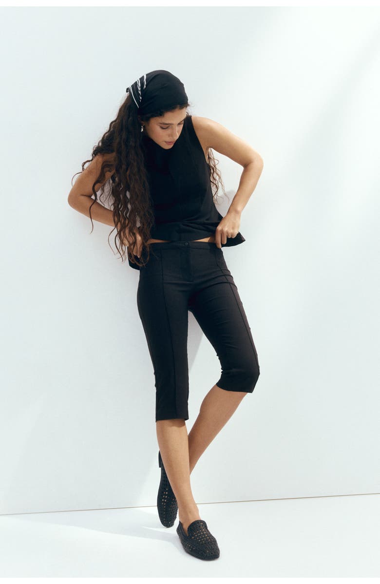 H&M Creased capri pants, Main, color,