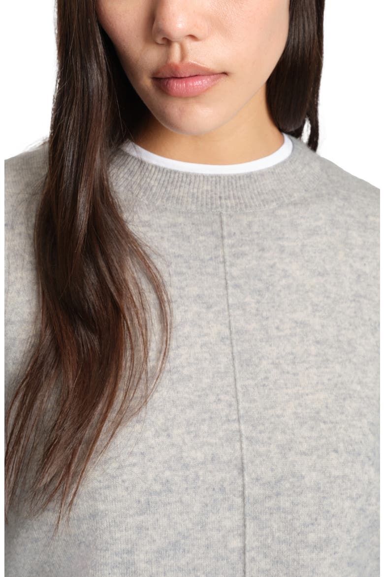 Fascona Cashmere Sweater, Alternate, color, HEATHER GREY