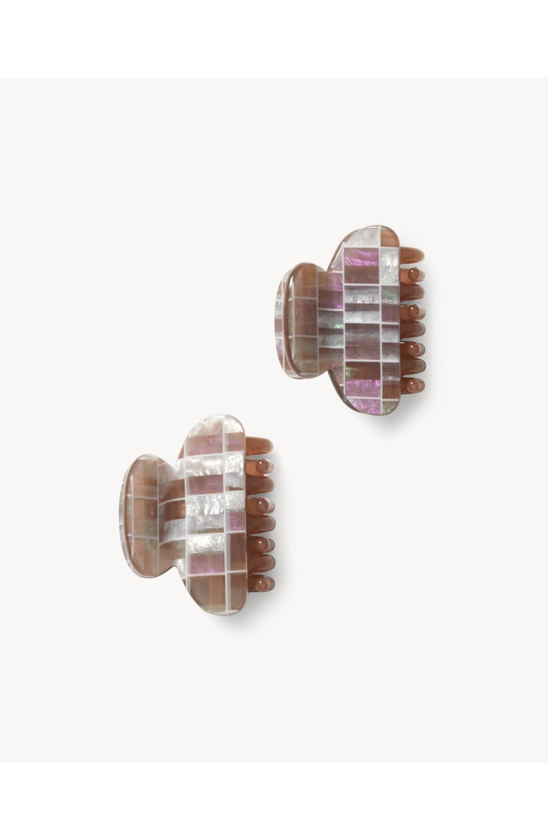 MACHETE Twin Heirloom Claws, Main, color, Brown Shell Checker