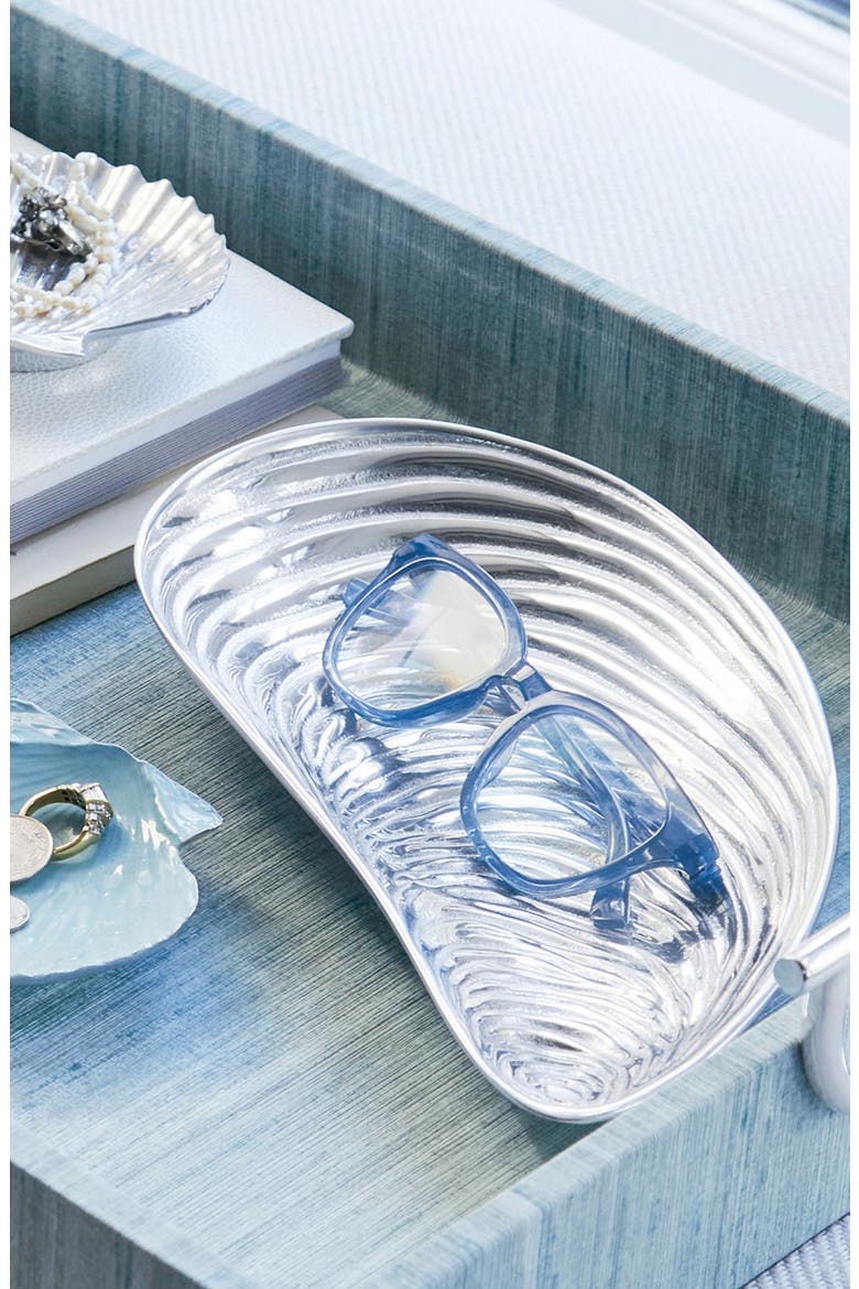 Mussel Dip Dish, Alternate, color, SILVER