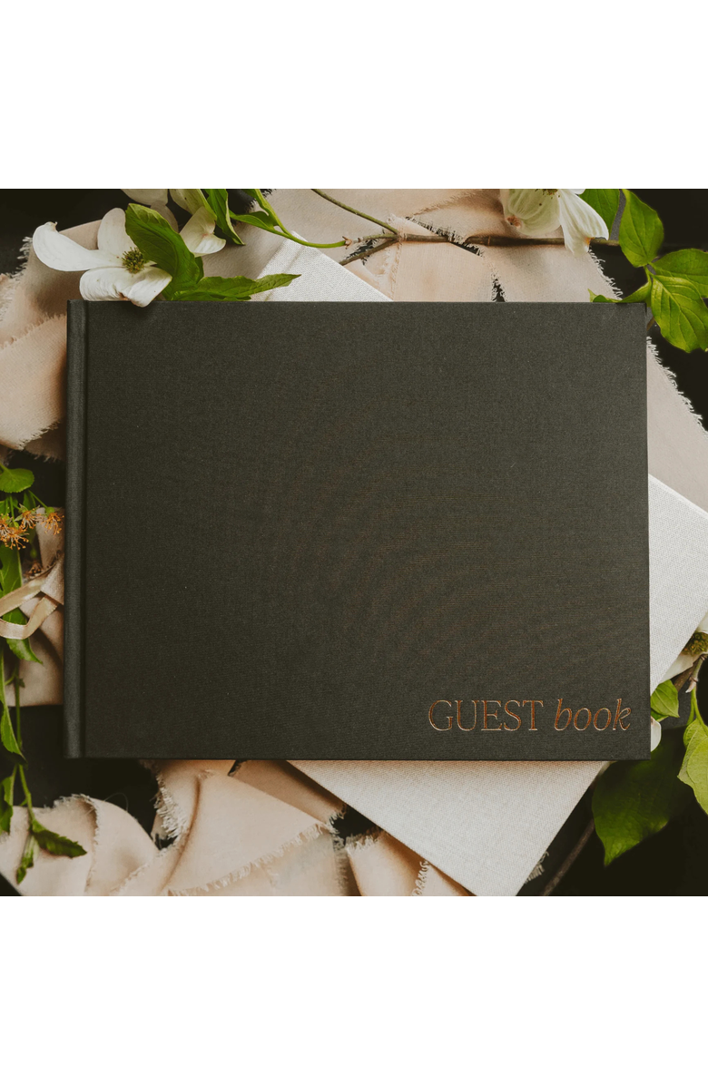 SWEET WATER DECOR Guestbook, Alternate, color, Guestbook - Black