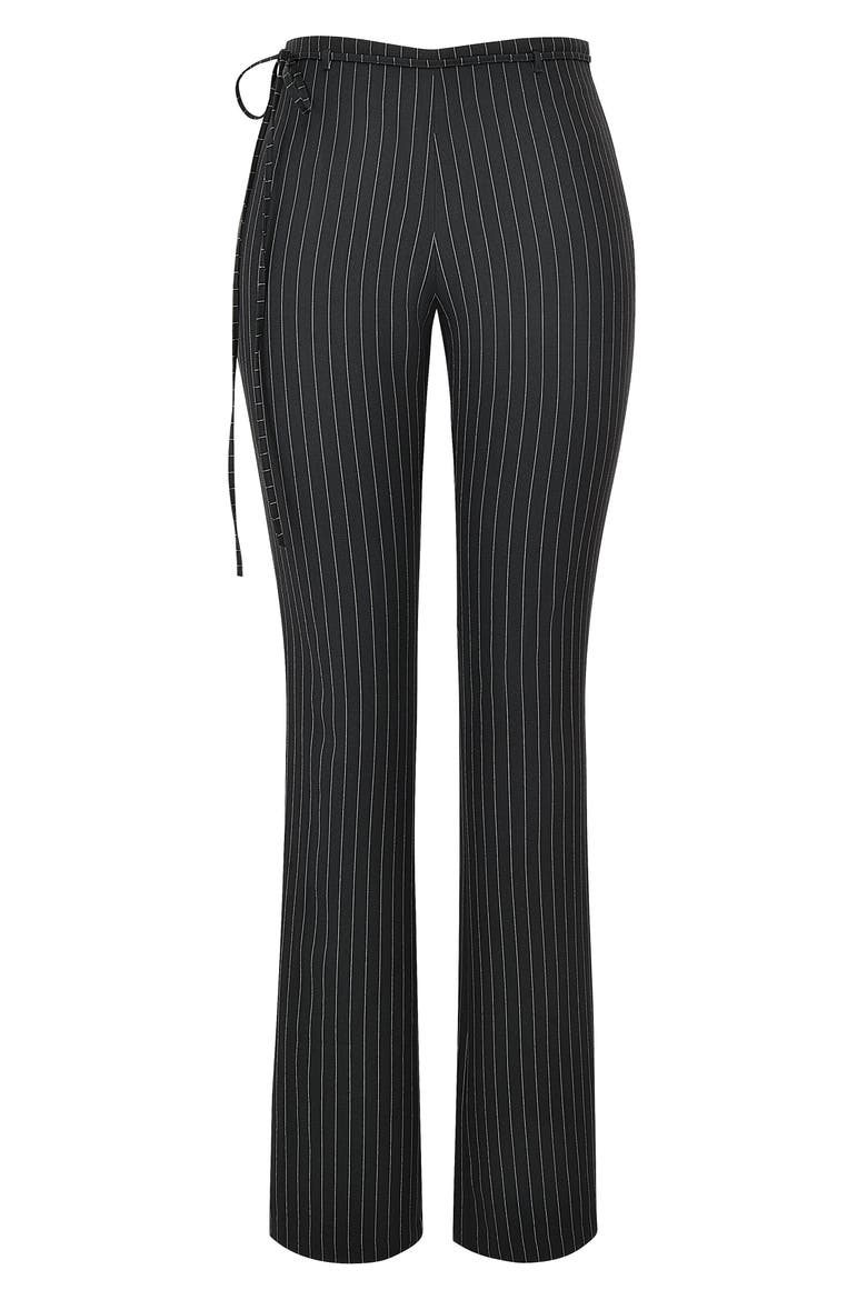 Low Rise Pants, Alternate, color, BLACK