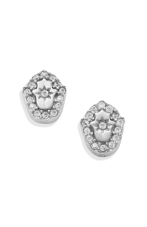 Hamsa Mini Stud Earrings