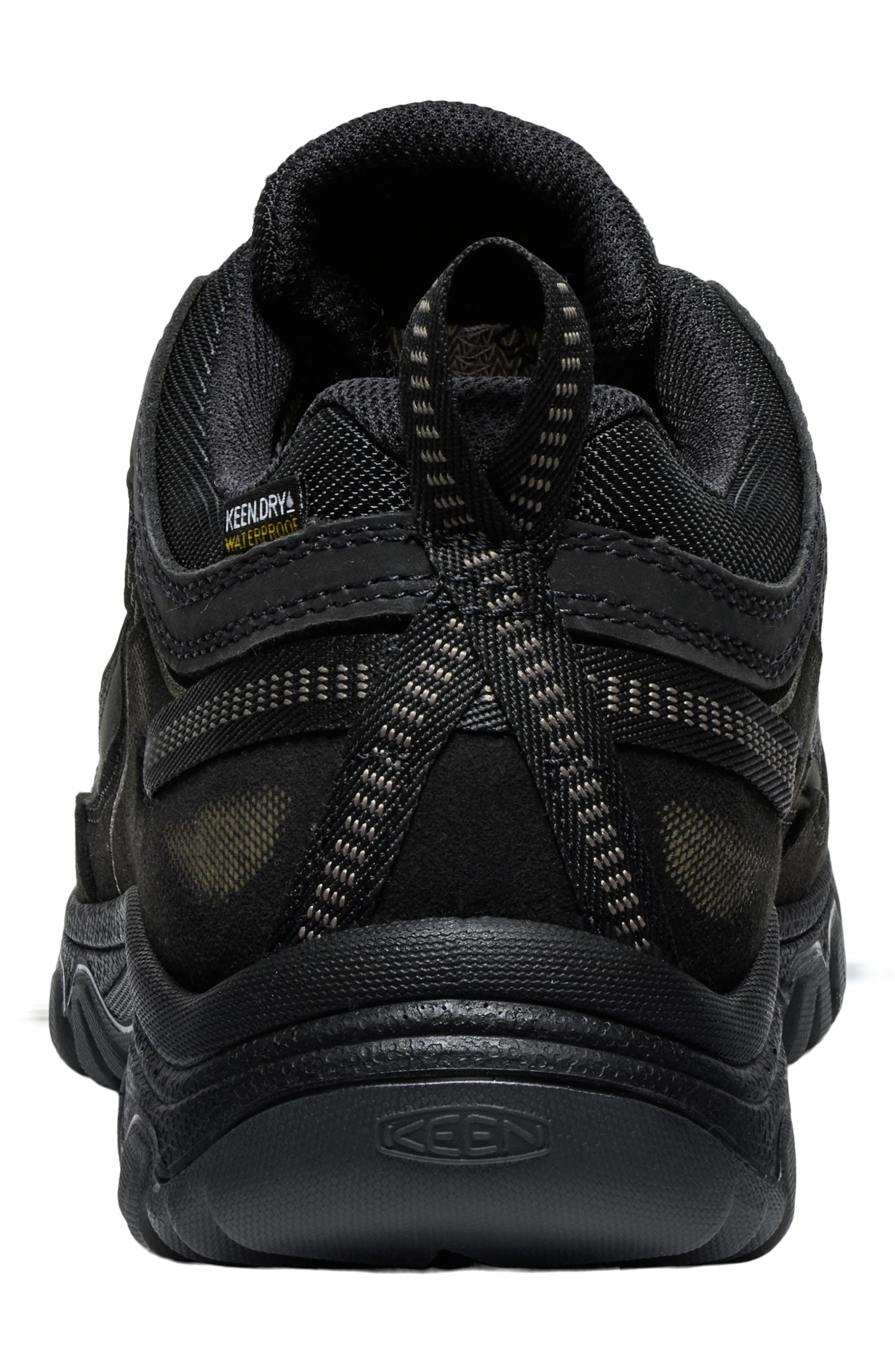 KEEN Targhee IV Waterproof Hiking Shoe, Alternate, color, Triple Black