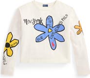 Polo Ralph Lauren Floral Long Sleeve Graphic T-Shirt