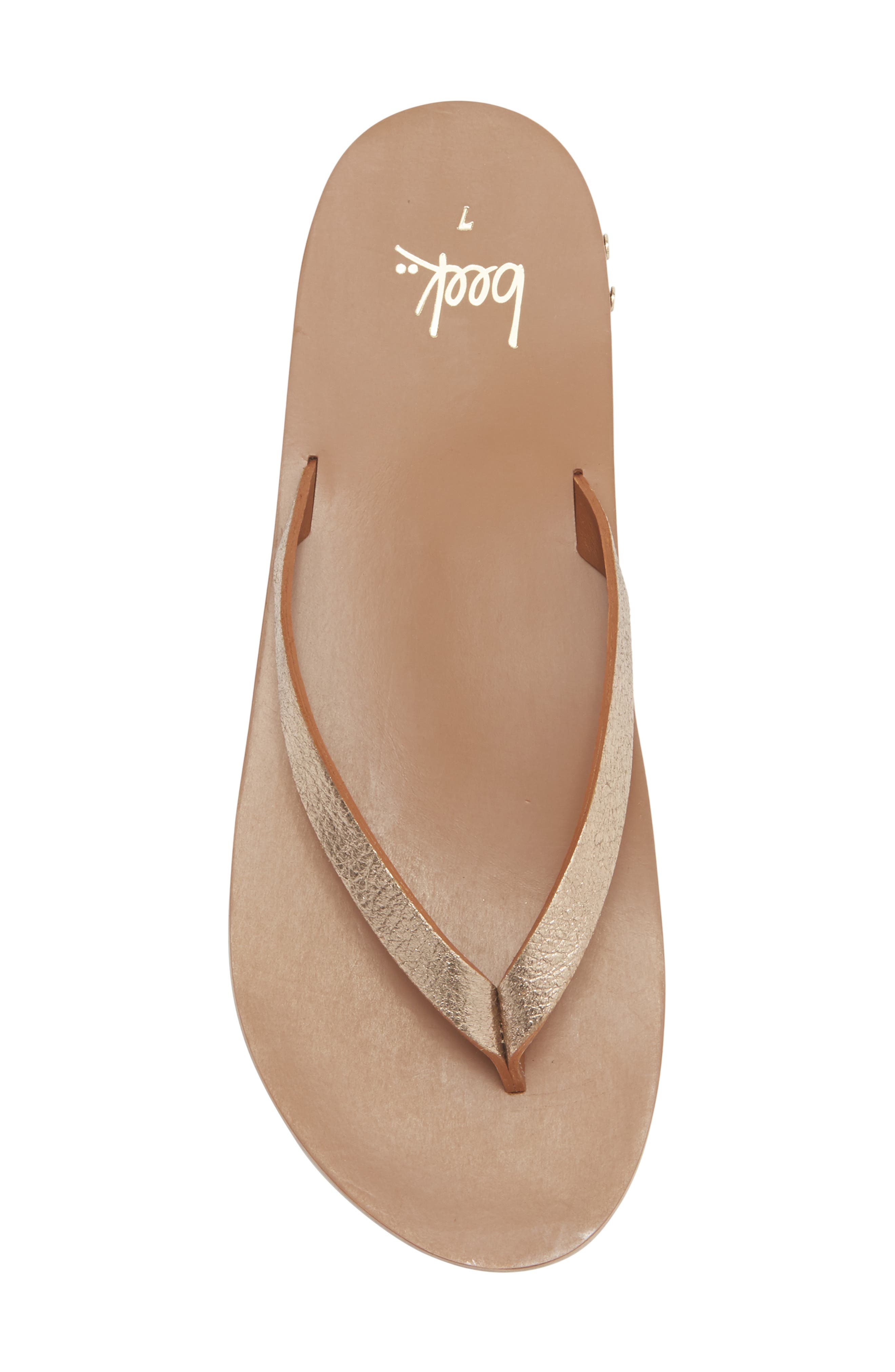 Seabird Flip Flop, Alternate, color, PETUNIA