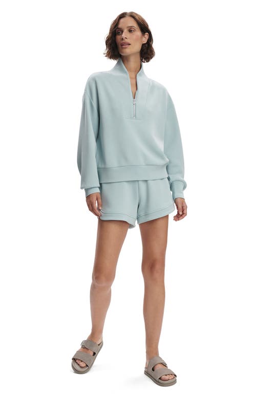 Varley Davidson Woven Sweatshirt In Blue