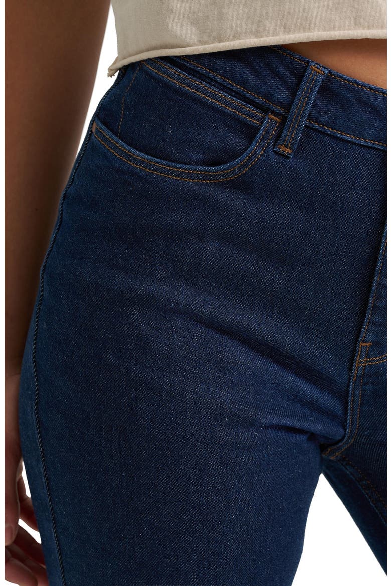 High Waist Flare Jeans, Alternate, color, RETRO RINSE