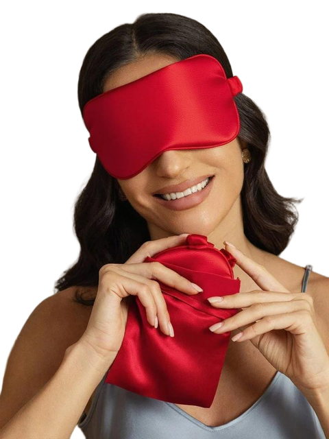 Silk Eye Mask And Envelope Pouch