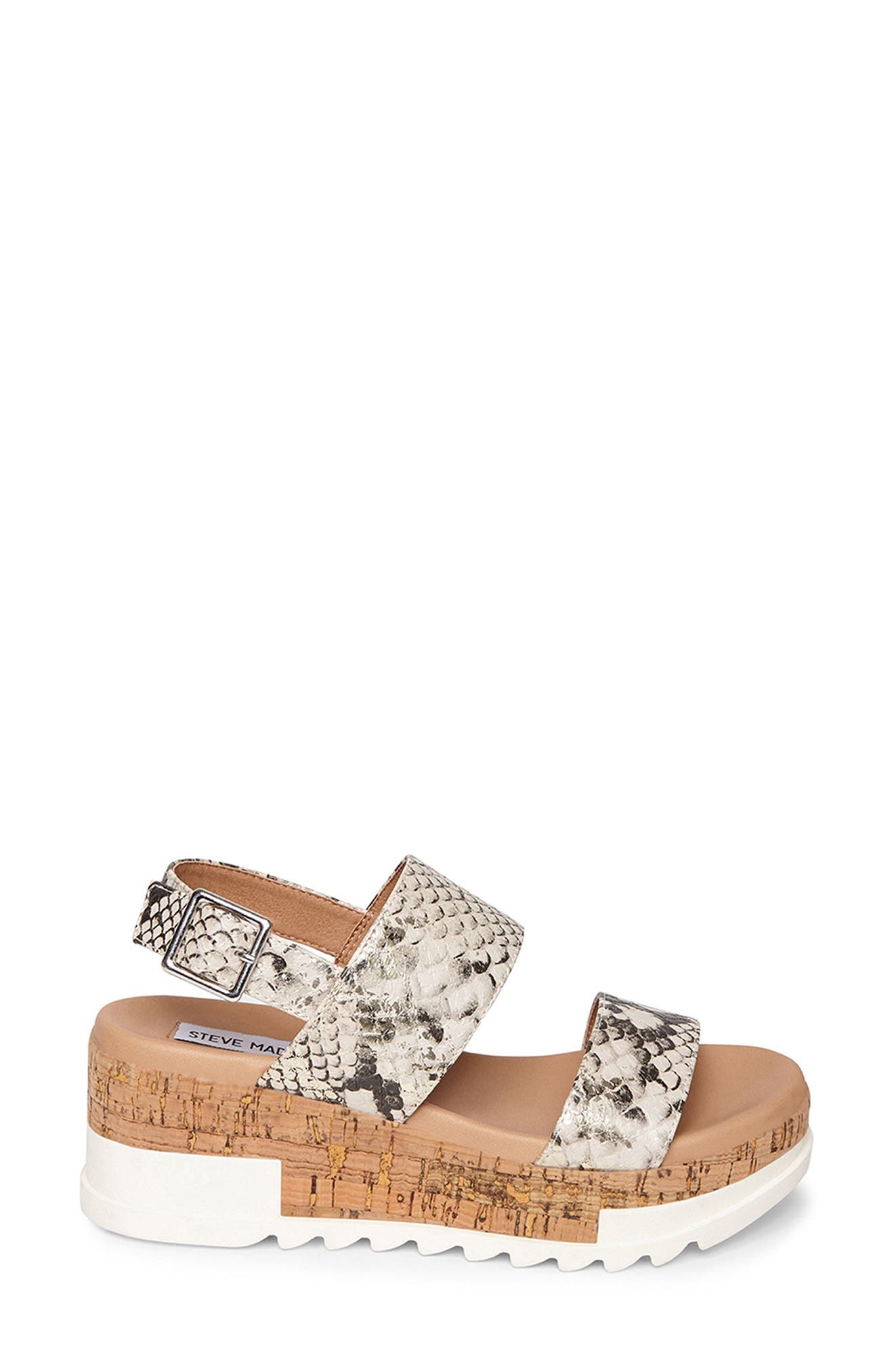 Brenda Wedge Sandal, Alternate, color, GOLD SNAKE