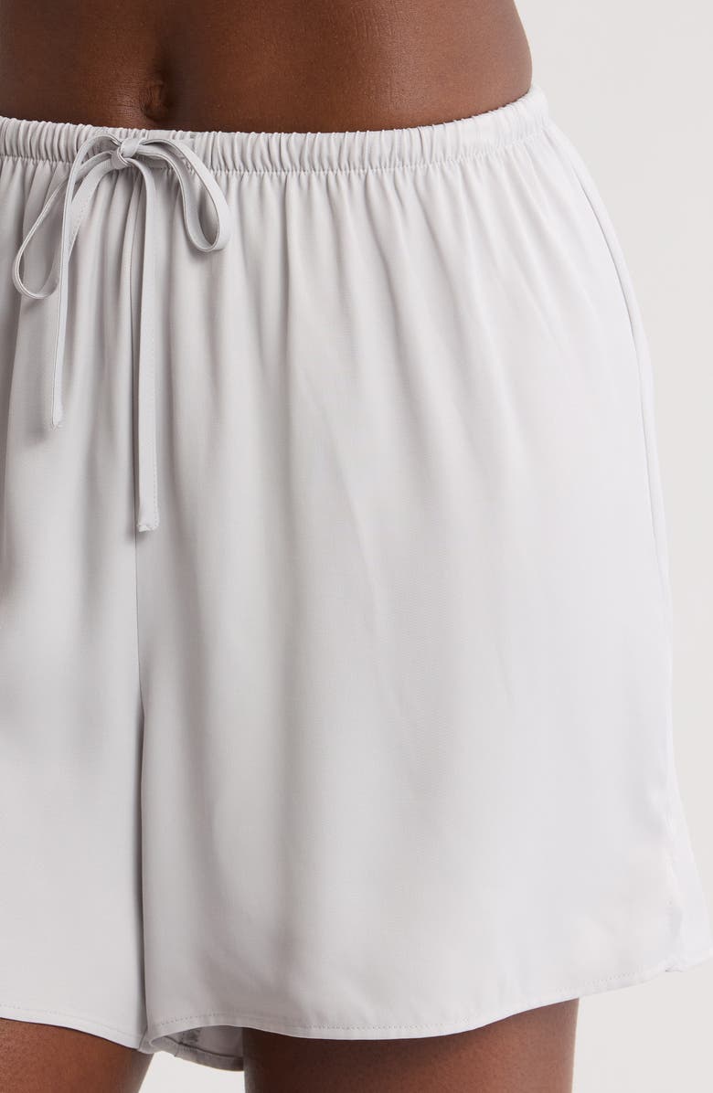 Nordstrom Midnight Lace Shortie Pajamas, Alternate, color, Grey Vapor