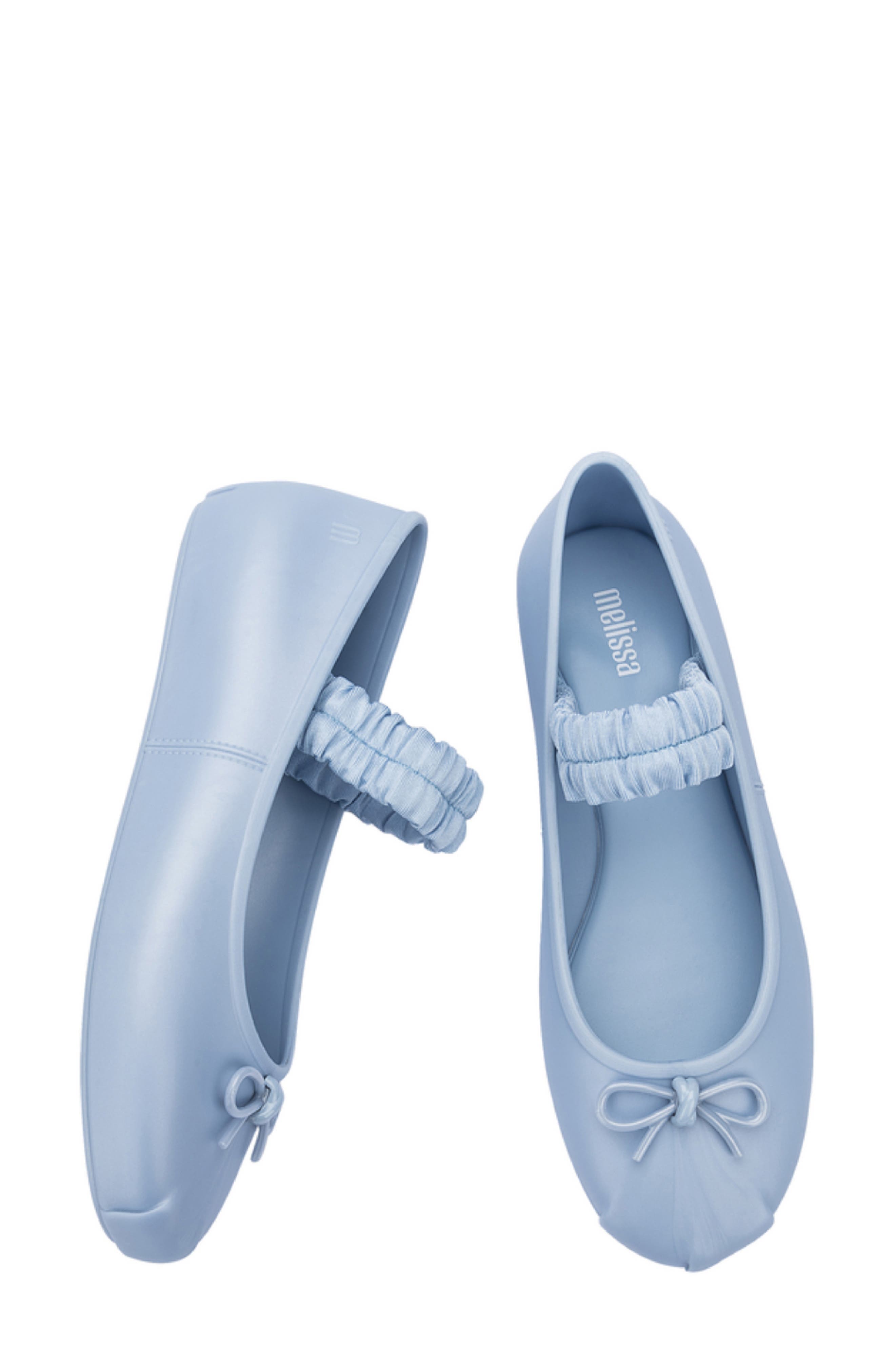 Sophie Scrunch Mary Jane Flat, Alternate, color, METALLIC BLUE