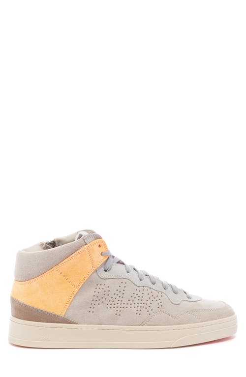 P448 Bali High Top Sneaker In Gray