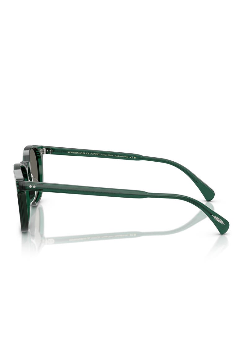 Finley Esquire 51mm Square Sunglasses, Alternate, color, TRANSLUCENT DARK TEAL