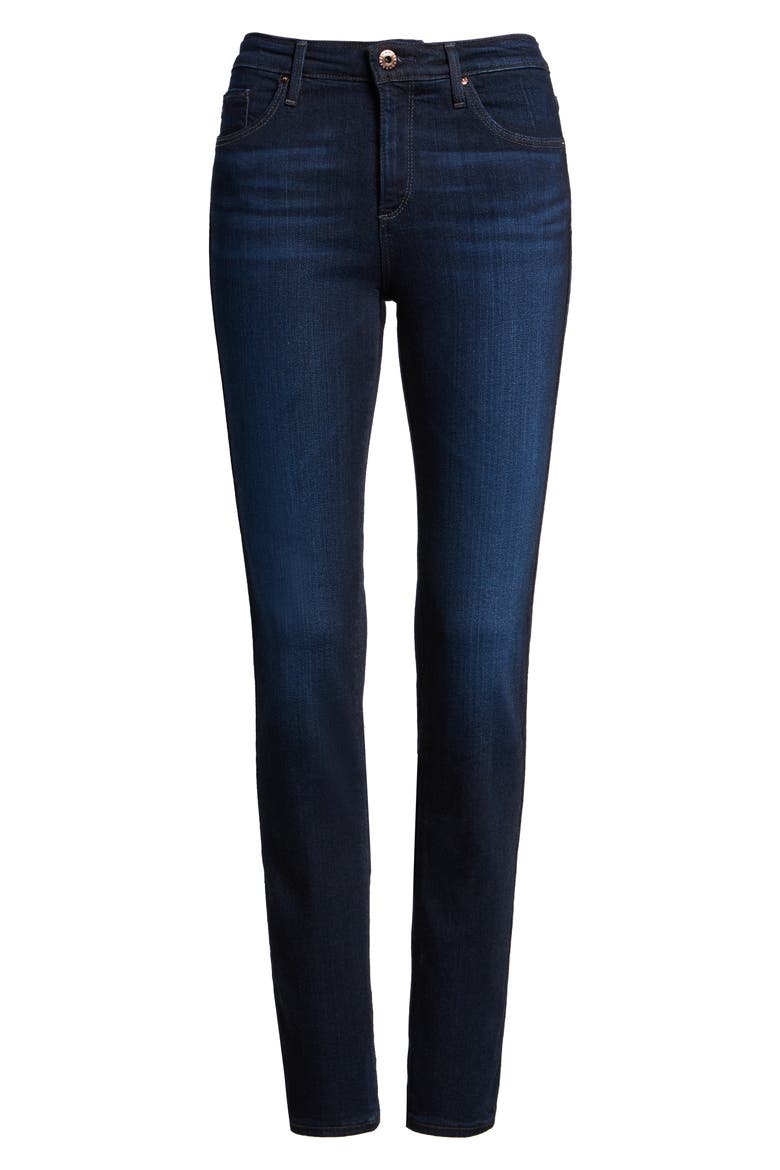 Skinny Stretch Jeans, Alternate, color, JET SETTER
