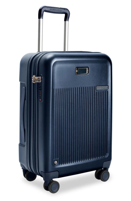 Briggs & Riley Sympatico Essential 22-inch Expandable Spinner Carry-on In Navy